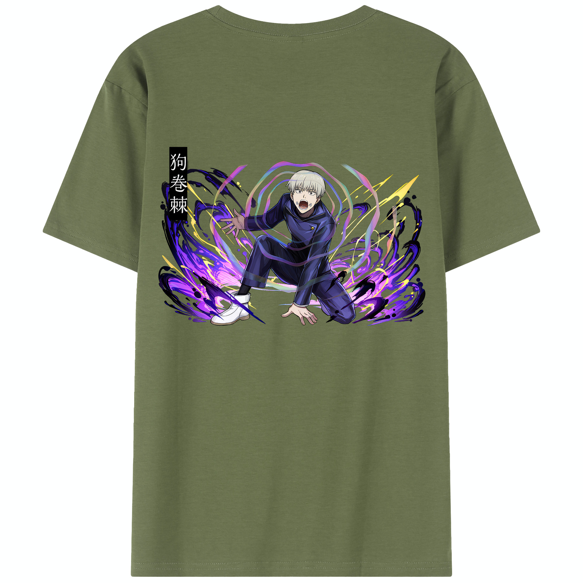 （画像用） 呪術廻戦 Jujutsu Kaisen 綿100％半袖Tシャツ（背面プリント）